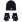 Nike Παιδικό σετ σκουφάκι &amp; γάντια Futura Beanie/Gloves Set